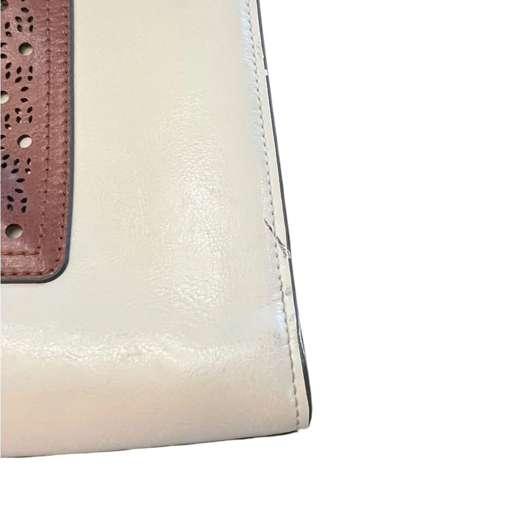 Cluci Leather Briefcase Women Laptop Bag 16.5 In Business Shoulder Strap Classic - Picture 16 of 16